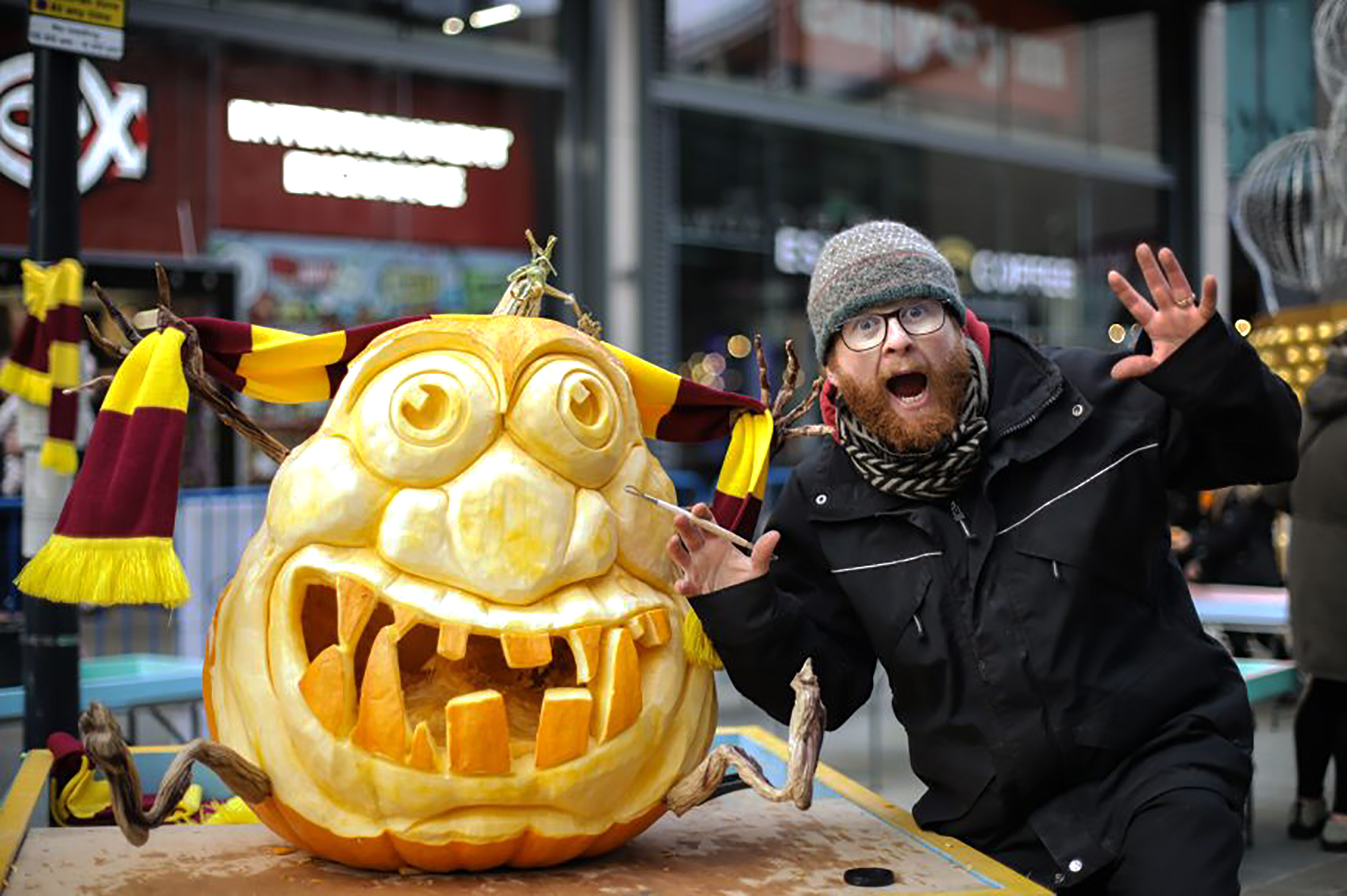 Pumpkins brought to life in Bradford city centre trail Bradford Means